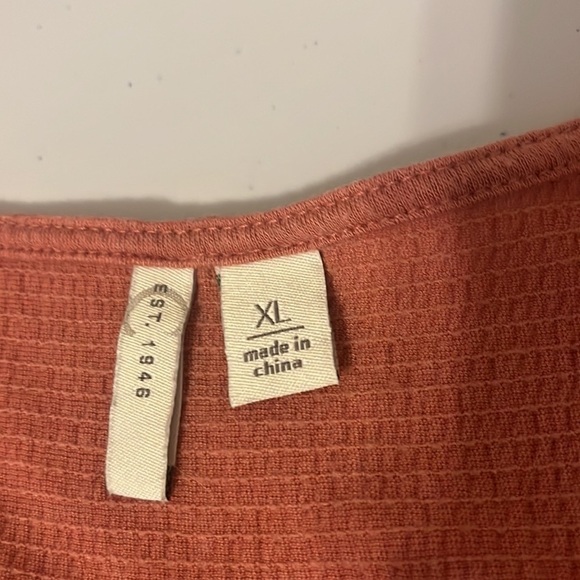 𝅺est 1946 Pink Boho Top Size XL - Picture 5 of 7